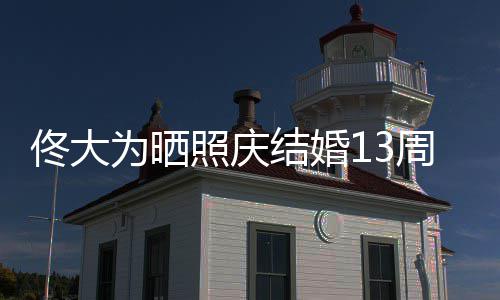 白妻为晒照庆周年子 告佟大永远结婚爱你